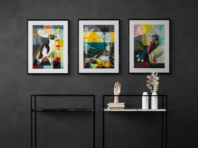 Native Birds Portrait